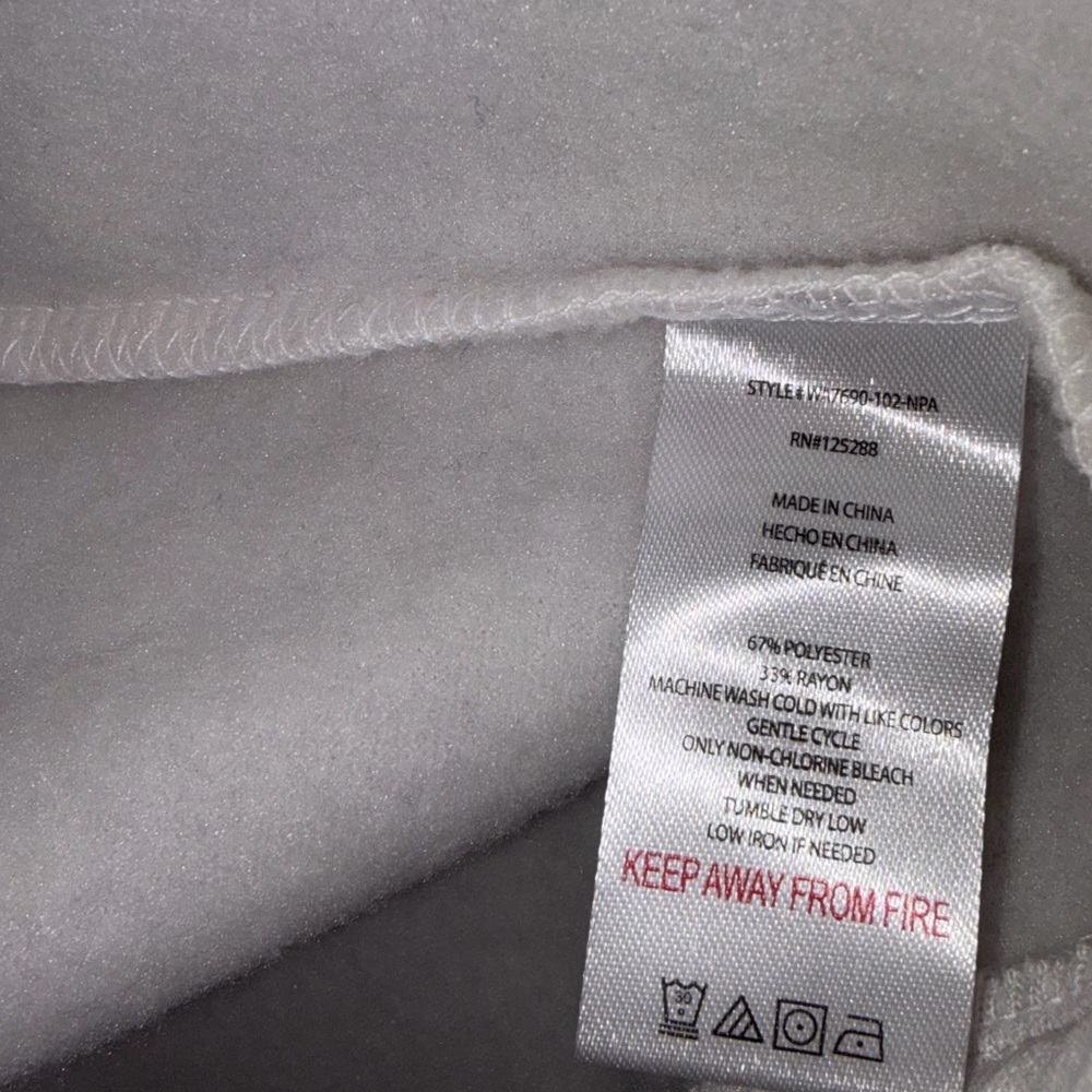 Rae Dunn “Comfy” Cream 2-Piece Lounge Set Joggers Hoodie Sweatsuit - Picture 10 of 11